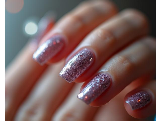 Nail art tendance avec effets chrome